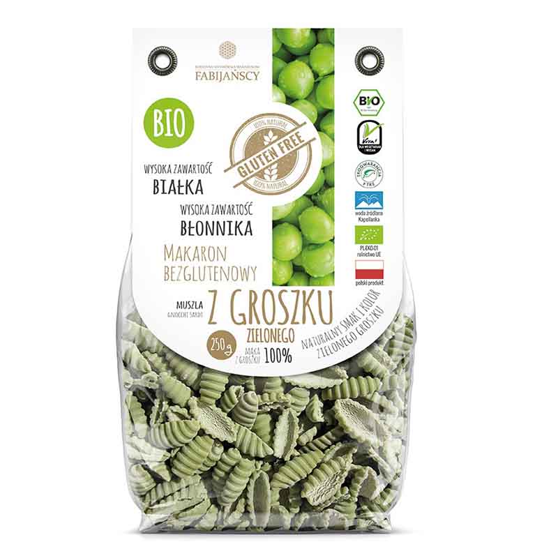 Gnocchi Din Faina De Mazare Verde Eco 250Gr  Fabijancy