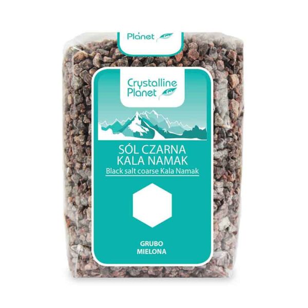 Sare Neagra Grunjoasa 600Gr Bio Planet