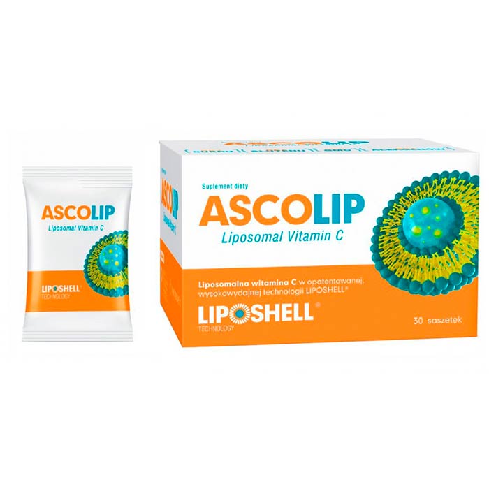 Pachet Ascolip 1000mg, 30 plicuri si Glutathione lipozomal 300mg, 30 plicuri