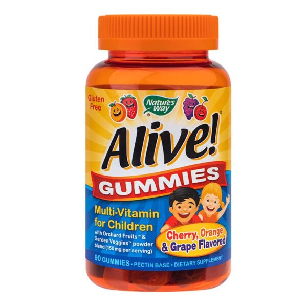 Alive Gummies Nature’s Way, 90 jeleuri gumate – Secom