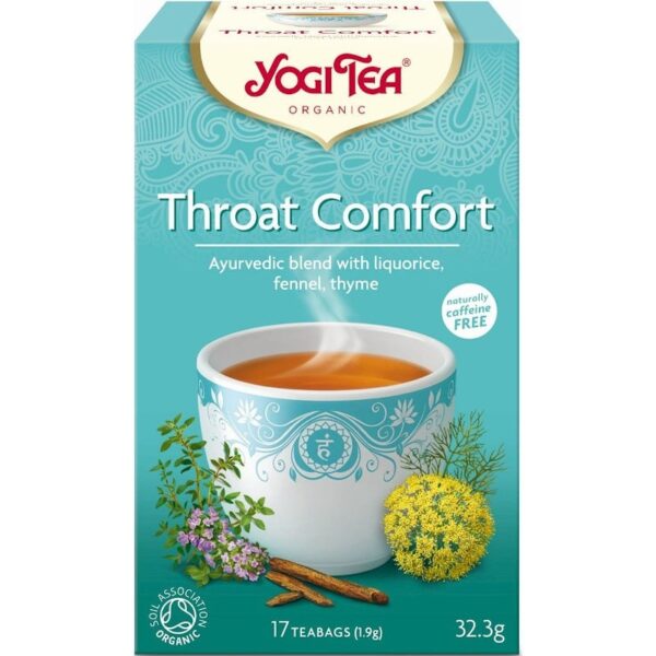 Ceai Throat Comfort (Comfortul Gatului)  ECO 17dz Yogi Tea