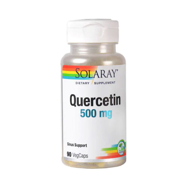 Quercetin 500mg Solaray, Secom 90 capsule