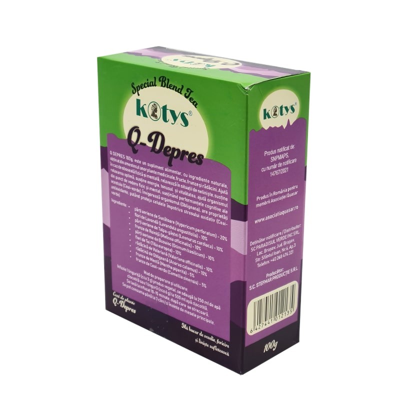 Ceai din plante Q Depres 100gr Kotys