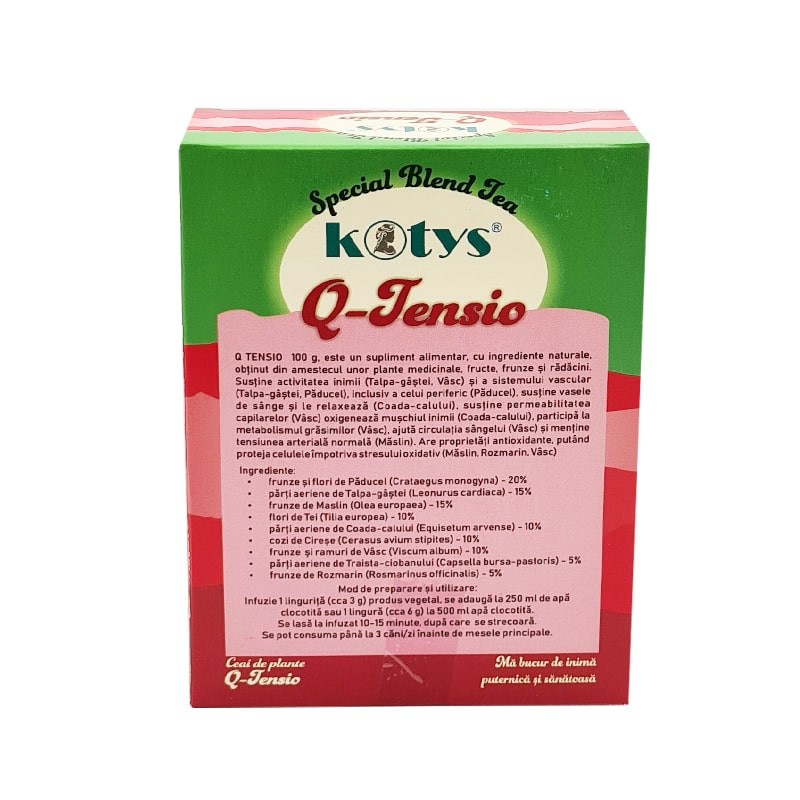 Ceai din plante Q Tensio 100gr Kotys