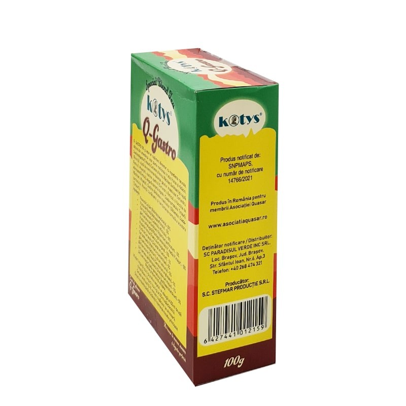 Ceai din plante Q Gastro 100gr Kotys