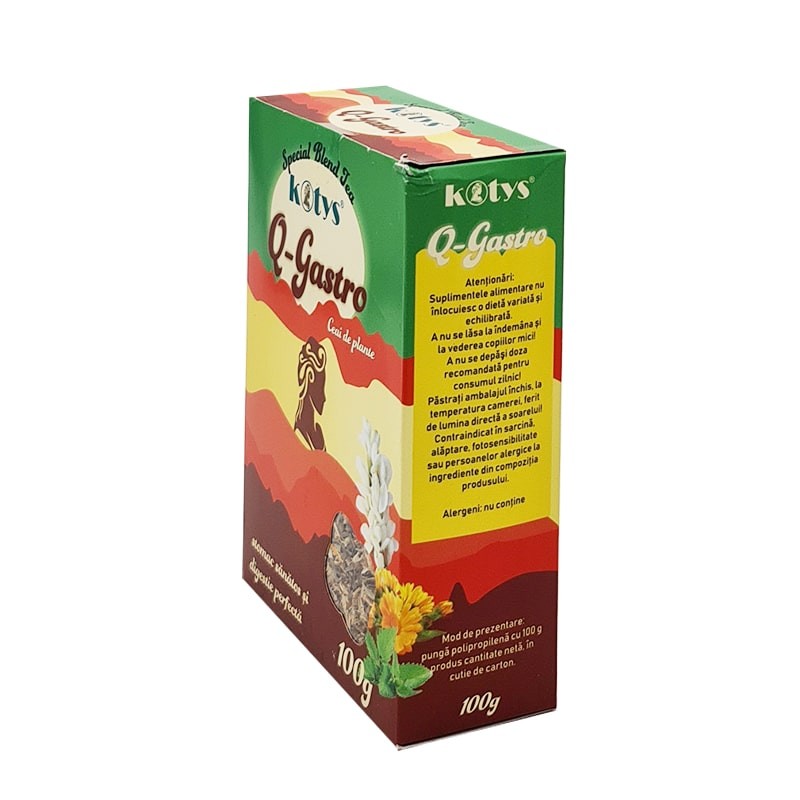 Ceai din plante Q Gastro 100gr Kotys