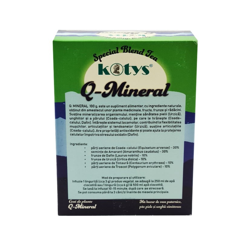 Ceai din plante Q Mineral 100gr Kotys