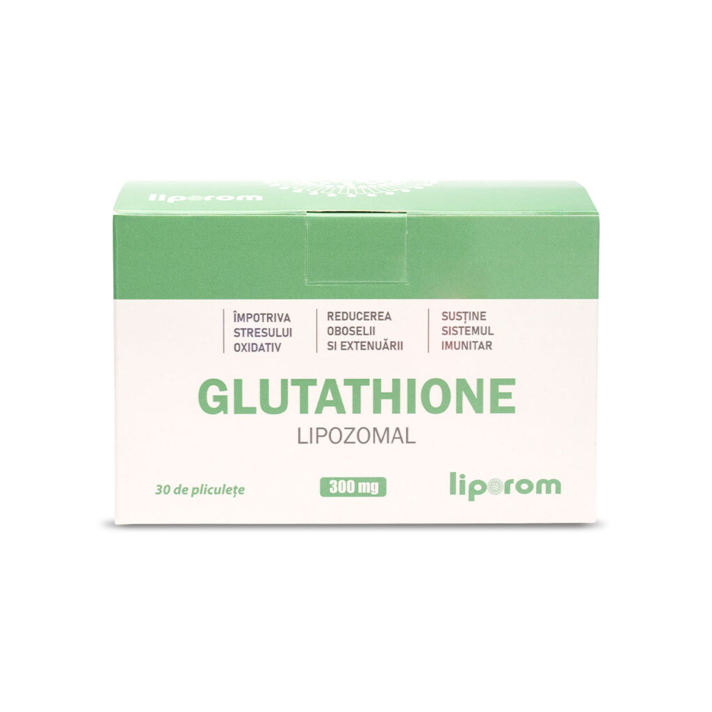 Glutathione lipozomal 300mg, 30 plicuri, Liporom Glutathione lipozomal 300mg, 30 plicuri, Liporom
