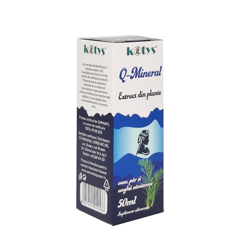Q-Mineral Extract din plante 50ml Kotys