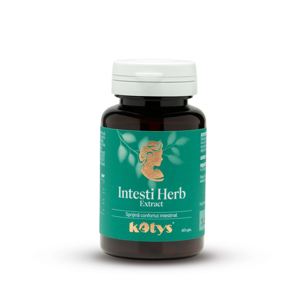 Intesti Herb Extract — 60 capsule pentru susținerea confortului intestinal, Kotys