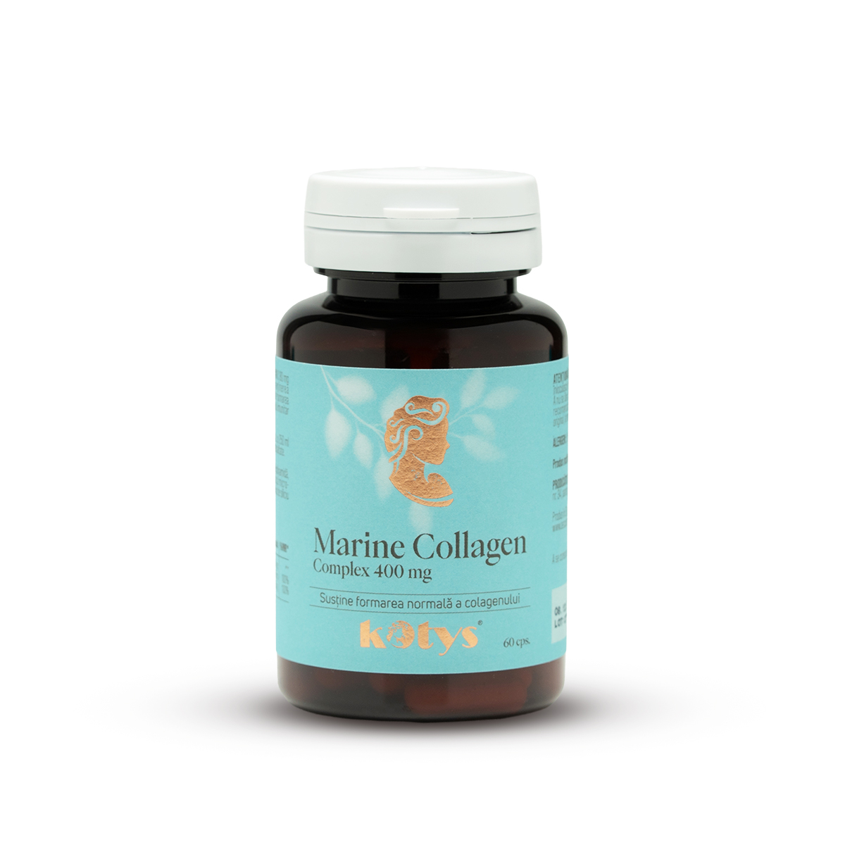 ca+mg+se+si+zn cu vit d3 complex forte Marine Collagen Complex 400 mg -- 60 capsule pentru susținerea pielii si a oaselor, Kotys